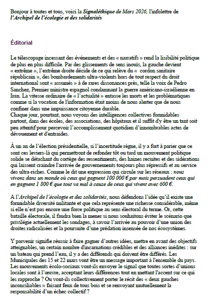 Publication Archipel Signaléthique N°6